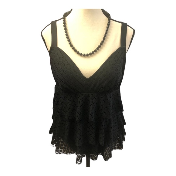 ☀️⛱️Bal Harbour Tiered Fauxkini One-Piece Swimsuit🐚🏖️ - Picture 9 of 11